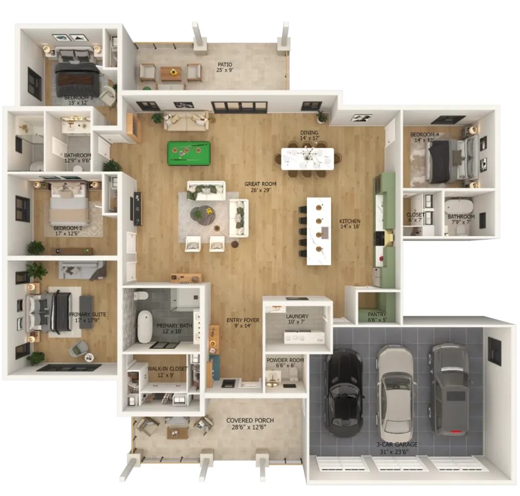 Property A 3D Transparent